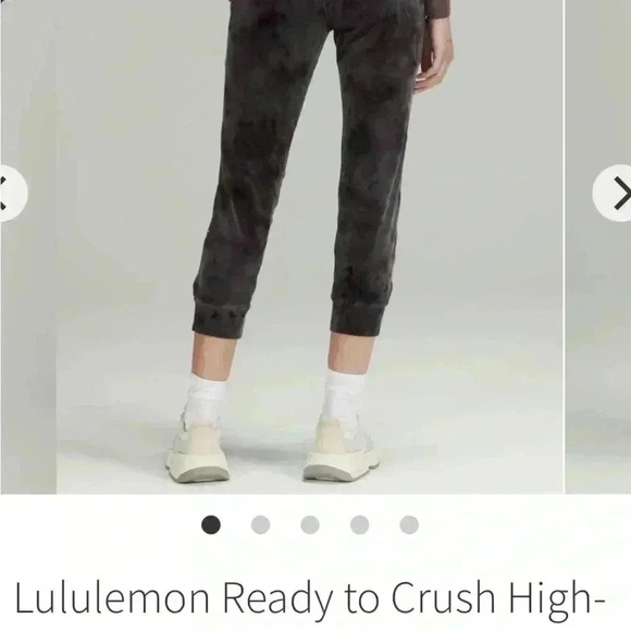 Lululemon Ready to Crush High-Rise Jogger Crop Interstellar Dark Grey Multi - Picture 6 of 8